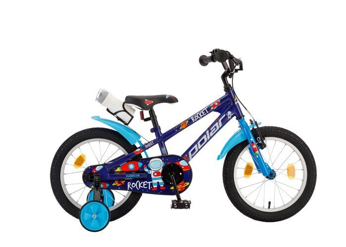 Vaikiškas dviratis Polar JR Rocket, 18", įvairių spalvų kaina ir informacija | Dviračiai | pigu.lt