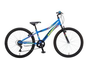 Подростковый велосипед Booster Turbo 240, 20", синий цена и информация | Велосипеды | pigu.lt