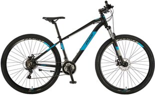 Kalnų dviratis Polar Mirage Sport L, 29", juodas/mėlynas kaina ir informacija | Dviračiai | pigu.lt