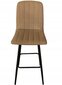 Baro kėdė Viking Mohito, juoda/smėlio spalvos kaina ir informacija | Virtuvės ir valgomojo kėdės | pigu.lt