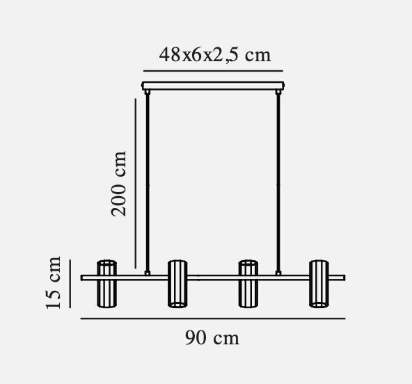 Nordlux pakabinamas šviestuvas Alanis 15W, 2213423003 цена и информация | Pakabinami šviestuvai | pigu.lt