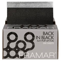 Вытяжная фольга с тиснением Framar Back in Black 12,7 x 27,9 см цена и информация | Краска для волос | pigu.lt