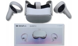 Oculus Quest 2 128 GB VR akiniai цена и информация | Очки виртуальной реальности | pigu.lt