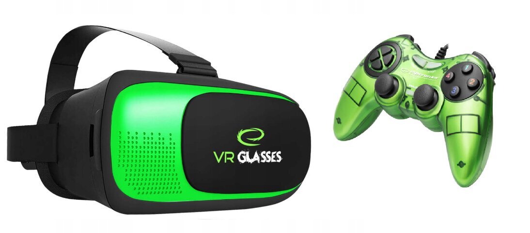 Esperanza EGV300 VR akiniai ir Esperanza žaidimų pultelis kaina ir informacija | Virtualios realybės akiniai | pigu.lt