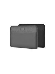 WiWU Minimalist Laptop Sleeve for up to 16" waterproof, grey цена и информация | Рюкзаки, сумки, чехлы для компьютеров | pigu.lt