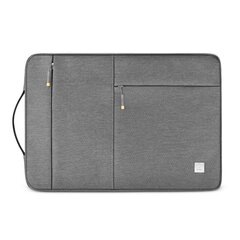 WiWU Alpha Slim Sleeve for up to 16 " Laptop, waterproof grey цена и информация | Рюкзаки, сумки, чехлы для компьютеров | pigu.lt