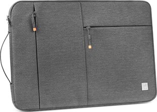 WiWU Alpha Slim Sleeve for up to 15 " Laptop, waterproof grey цена и информация | Рюкзаки, сумки, чехлы для компьютеров | pigu.lt