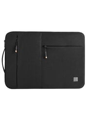 WiWU Alpha Slim Sleeve for up to 15 " Laptop, waterproof black цена и информация | Рюкзаки, сумки, чехлы для компьютеров | pigu.lt