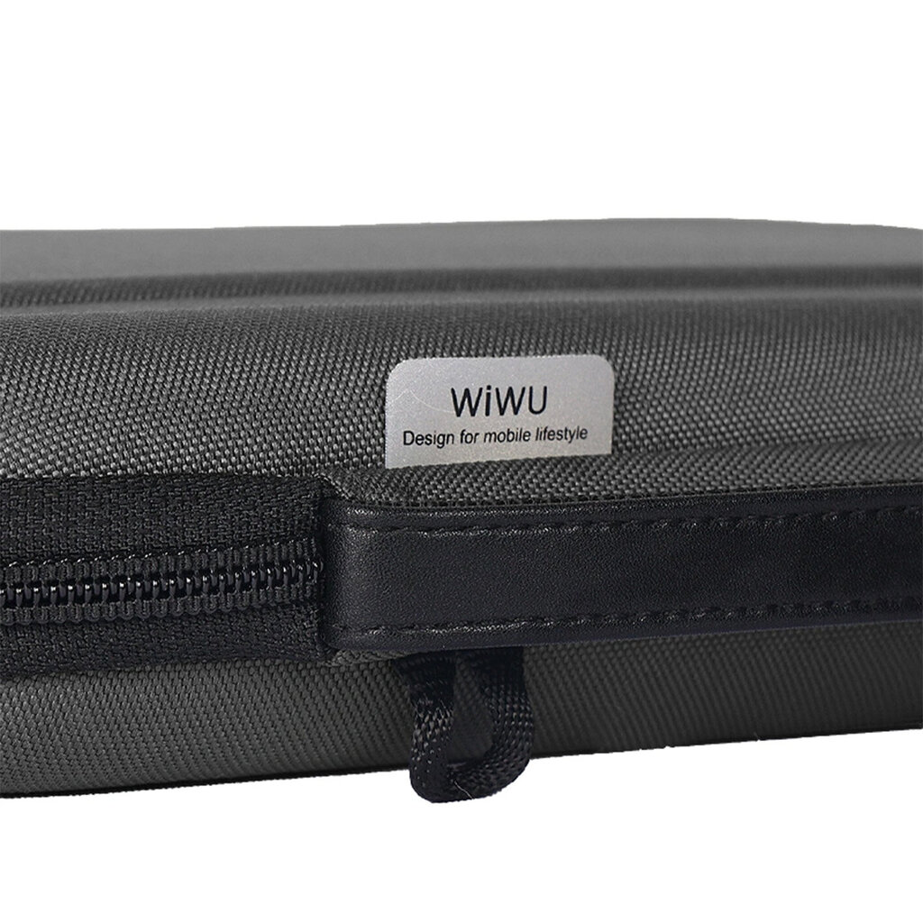 Daiktų organizatorius WiWU Parallel Hardshell Bag Military Grade anti-drop, juodas kaina ir informacija | Kuprinės ir krepšiai | pigu.lt