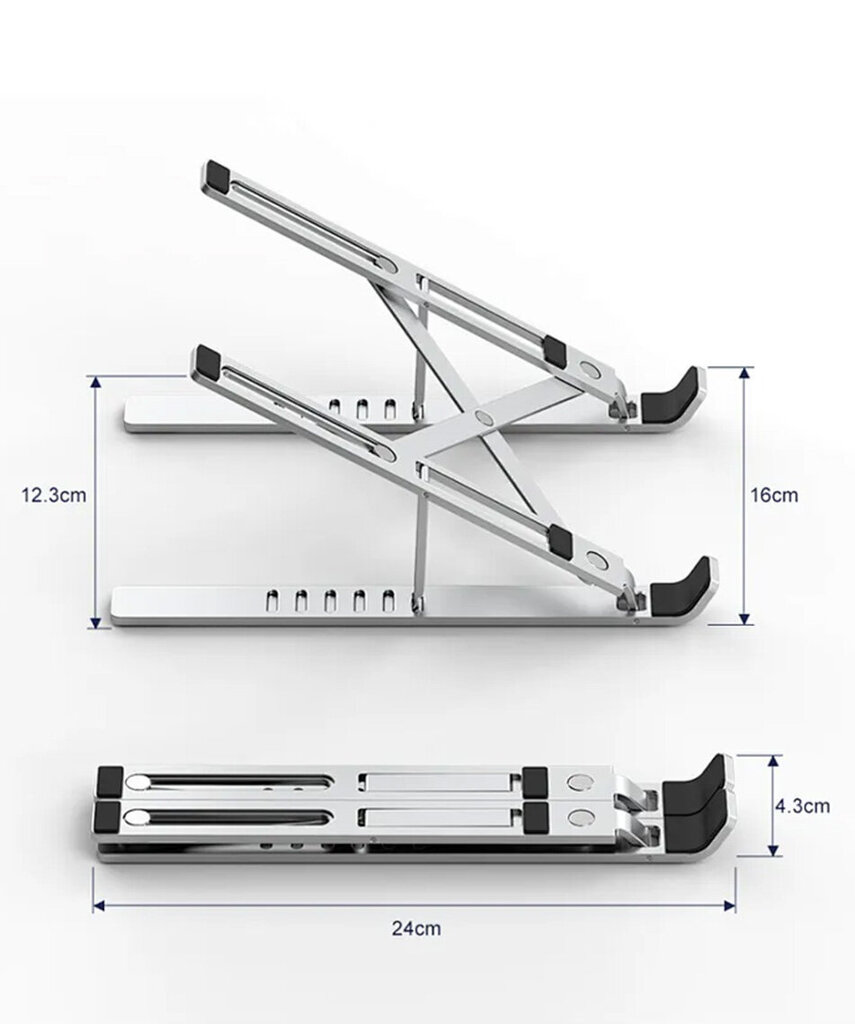 Laptop stand WiWU S400 цена и информация | Kompiuterių aušinimo ir kiti priedai | pigu.lt