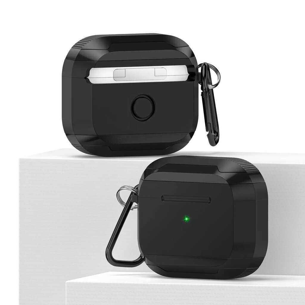 WiWU iShield case Airpods Pro 2 black kaina ir informacija | Ausinės | pigu.lt