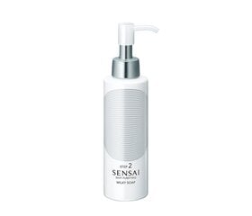 Skystas muilas veidui Sensai Step 2 Silky 150 ml kaina ir informacija | Muilai | pigu.lt