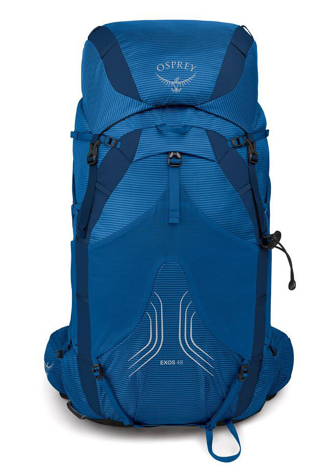 Turistinė kuprinė Osprey Exos 48l, mėlyna цена и информация | Turistinės ir kelioninės kuprinės | pigu.lt