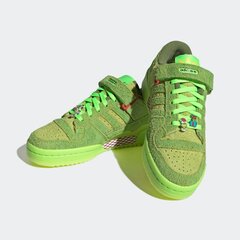 Adidas sportiniai bateliai vaikams Forum Low The Grinch, žali цена и информация | Детская спортивная обувь | pigu.lt