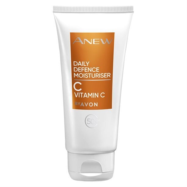 Veido kremas Avon Anew Daily Defence Vitamino C SPF 50, 50 ml kaina ir informacija | Veido kremai | pigu.lt