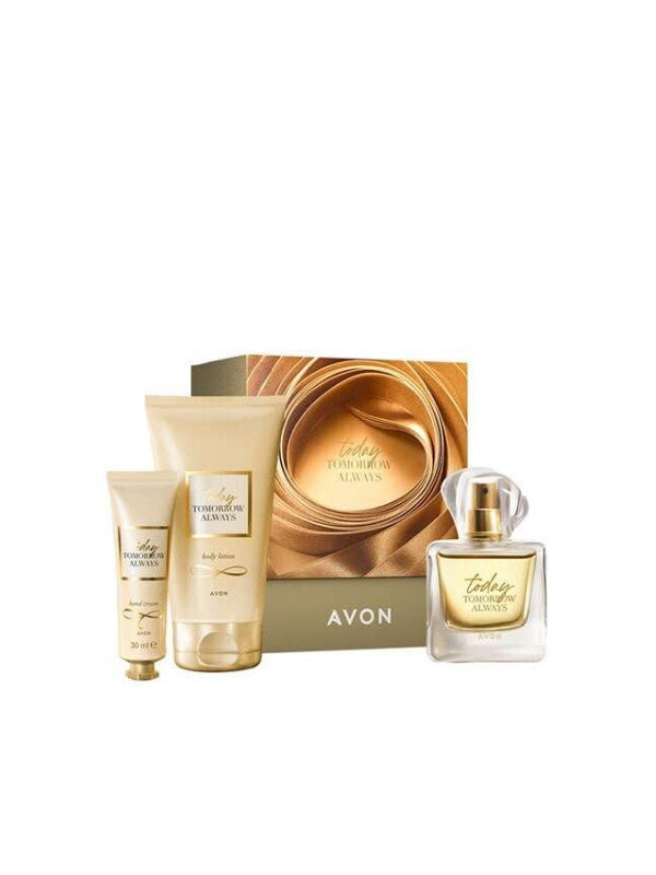 Rinkinys Avon moterims: kvapusis vanduo EDP, 50 ml + parfumuotas kūno losjonas, 150 ml + rankų kremas, 30 ml kaina ir informacija | Kvepalai moterims | pigu.lt