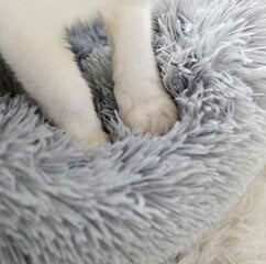 Minkšta gyvūnėlio lova, 50x50 cm, pilka kaina ir informacija | Guoliai, pagalvėlės | pigu.lt