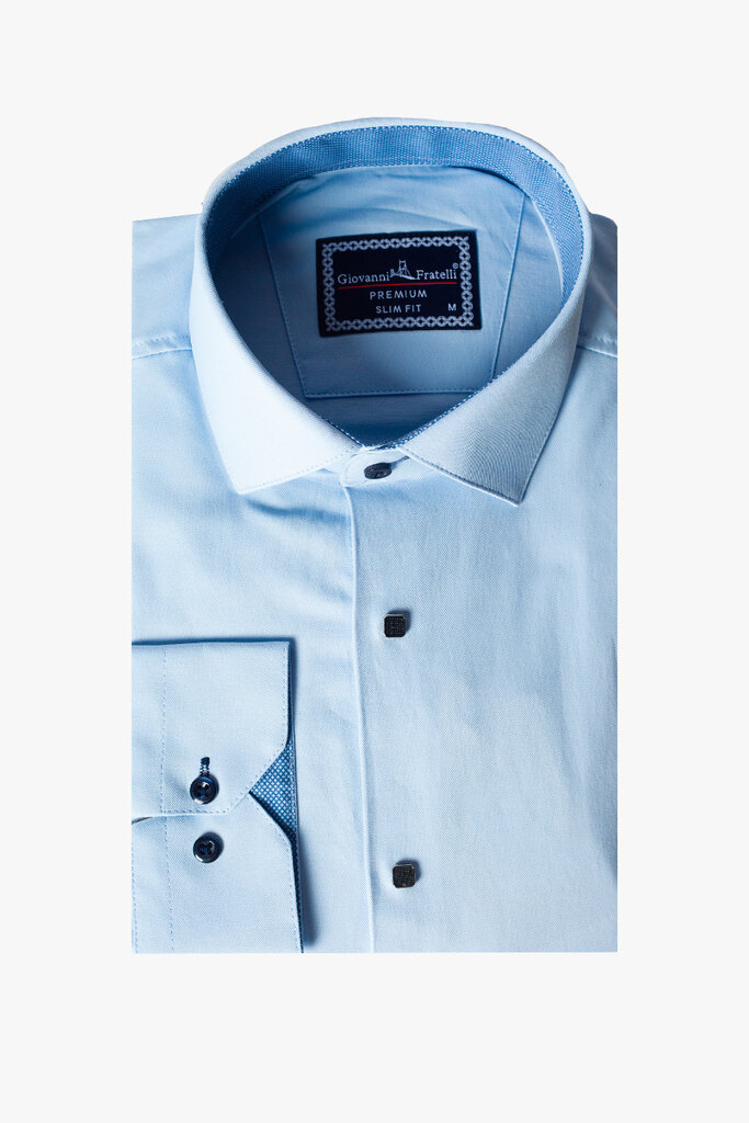 Marškiniai vyrams Giovanni, mėlyni цена и информация | Vyriški marškiniai | pigu.lt