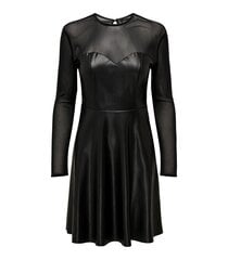 Женское платье ONLY 15304751*01, черное, 5715502516137 цена и информация | Платья | pigu.lt