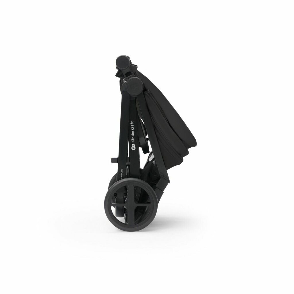 Universalus vežimėlis Kinderkraft newly 3in1, Mink pro black kaina ir informacija | Vežimėliai | pigu.lt