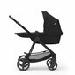 Universalus vežimėlis Kinderkraft newly 3in1, Mink pro black kaina ir informacija | Vežimėliai | pigu.lt
