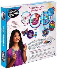 CRA-Z-ART Shimmer ‘n Sparkle DIY набор для окон цена и информация | Развивающие игрушки | pigu.lt