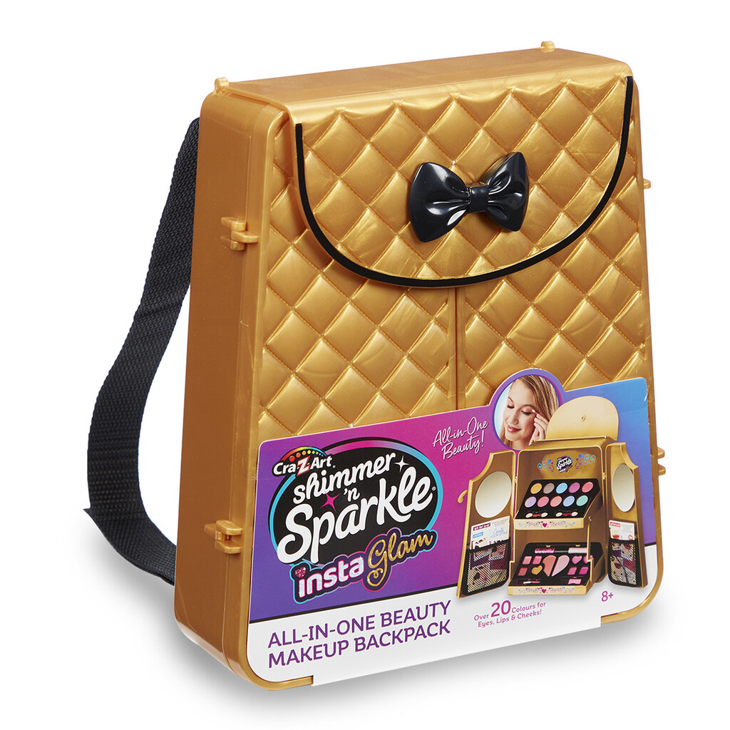 Makiažo rinkinys CraZArt Shimmer N Sparkle Backpack, 1 vnt kaina ir informacija | Kosmetika vaikams ir mamoms | pigu.lt