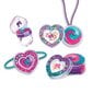 Makiažo rinkinys mergaitėms Barbie Sparkling Sweet Heart Lip Gloss Lockets, 1 vnt цена и информация | Kosmetika vaikams ir mamoms | pigu.lt
