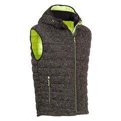 Liemenė vyrams North Ways Teddy 1131 Black/Neon Yell, žalia kaina ir informacija | Vyriškos liemenės | pigu.lt