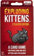 EXPLODING KITTENS: 2 ŽAIDĖJAMS kaina ir informacija | Stalo žaidimai, galvosūkiai | pigu.lt