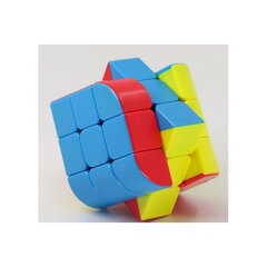 Trijų spalvų Rubiko kūbas 3x3 kaina ir informacija | Stalo žaidimai, galvosūkiai | pigu.lt