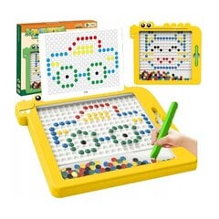 WOOPIE magnetinė lenta vaikams Montessori MagPad dinozauras kaina ir informacija | Stalo žaidimai, galvosūkiai | pigu.lt