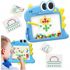 Montessori magnetinė lenta Woopie, mėlyna kaina ir informacija | Lavinamieji žaislai | pigu.lt