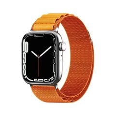 Strap with Alpine steel buckle for Apple Watch 38|40|41 mm - orange цена и информация | Аксессуары для смарт-часов и браслетов | pigu.lt