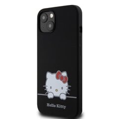 Hello Kitty Liquid Silicone Daydreaming Logo Case for iPhone 15 Pro Black цена и информация | Чехлы для телефонов | pigu.lt