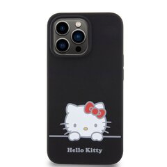 Hello Kitty Liquid Silicone Daydreaming Logo Case for iPhone 13 Pro Black цена и информация | Чехлы для телефонов | pigu.lt