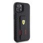 Ferrari Carbon Grip Stand kaina ir informacija | Telefono dėklai | pigu.lt