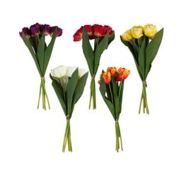 Dirbtinė tulpių puokštė kaina ir informacija | Dirbtinės gėlės | pigu.lt