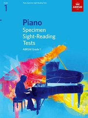 Piano Specimen Sight-Reading Tests, Grade 1, Grade 1 kaina ir informacija | Knygos apie meną | pigu.lt