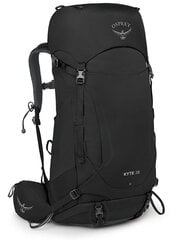 Turistinė kuprinė Osprey Kyte 38l, juoda цена и информация | Туристические, походные рюкзаки | pigu.lt