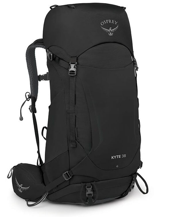 Turistinė kuprinė Osprey Kyte 38l, juoda цена и информация | Turistinės ir kelioninės kuprinės | pigu.lt