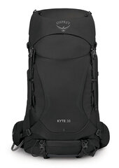 Turistinė kuprinė Osprey Kyte 38l, juoda цена и информация | Туристические, походные рюкзаки | pigu.lt