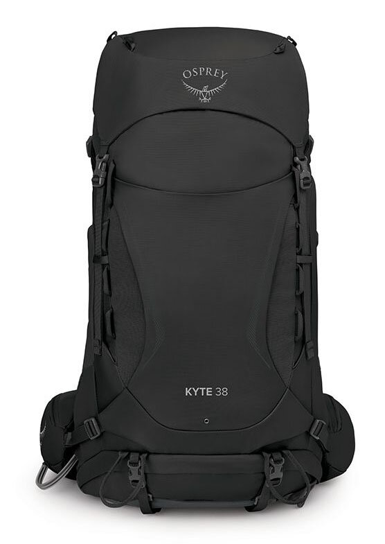 Turistinė kuprinė Osprey Kyte 38l, juoda цена и информация | Turistinės ir kelioninės kuprinės | pigu.lt