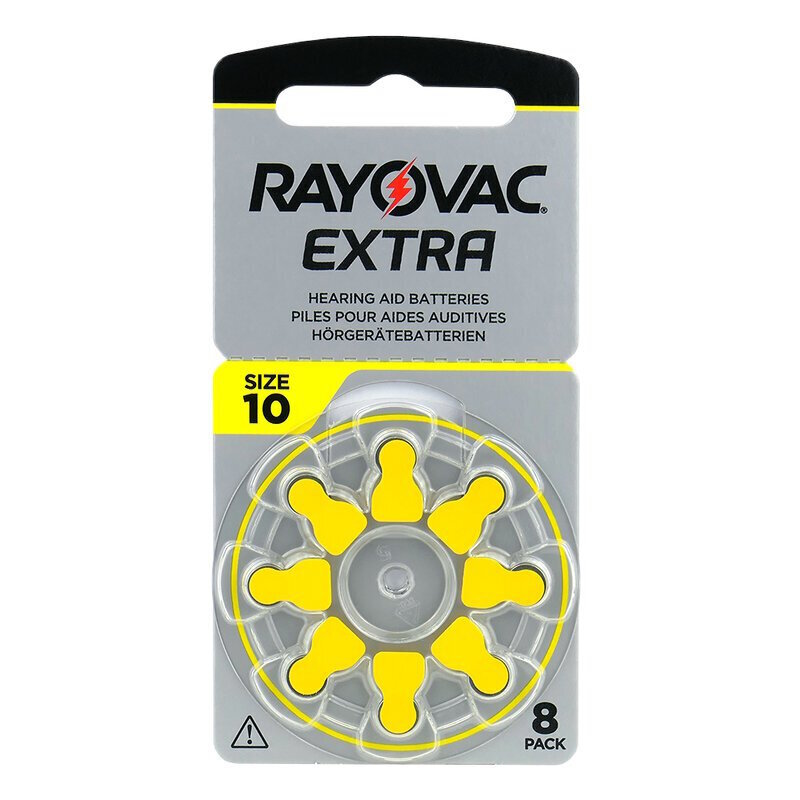 Rayovac A10 (PR70) klausos aparato baterijos 10x8 vnt. цена и информация | Elementai | pigu.lt