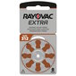 Rayovac A312 (PR41) klausos aparato baterijos 10x8 vnt. цена и информация | Elementai | pigu.lt
