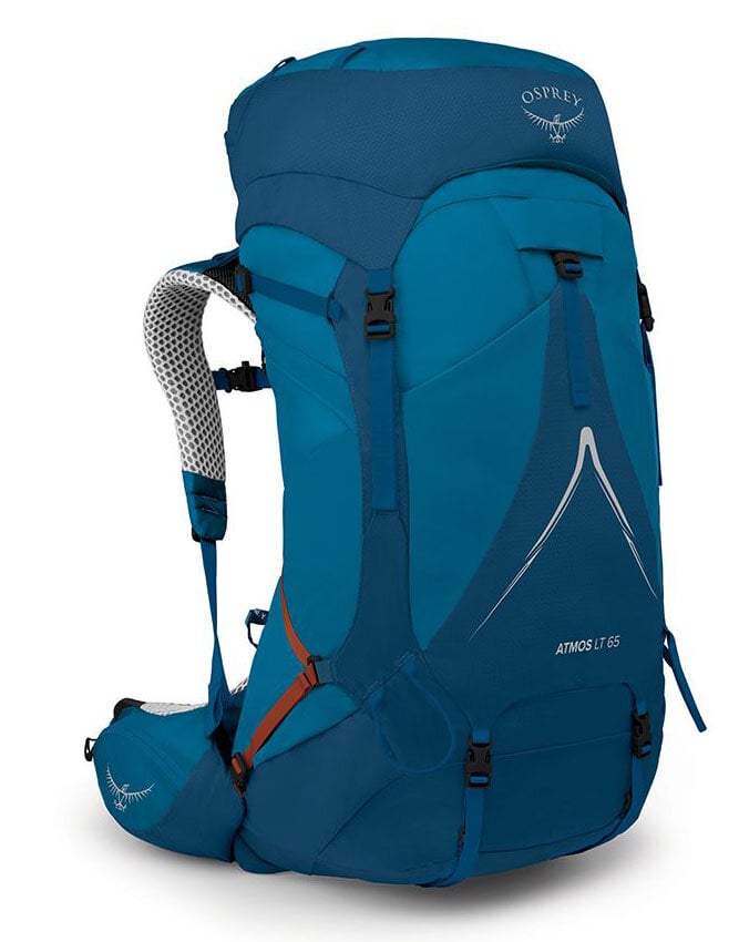 Turistinė kuprinė Osprey Atmos AG LT 65l, mėlyna цена и информация | Turistinės ir kelioninės kuprinės | pigu.lt