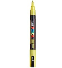 Markeris Posca PC-3M Nr.3, geltonas kaina ir informacija | Kanceliarinės prekės | pigu.lt