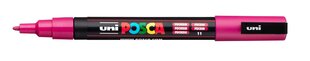 Маркер Posca PC-3M № 11, розовый цена и информация | Kanceliarinės prekės | pigu.lt