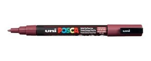 Маркер Posca PC-3M № 60, красный цена и информация | Канцелярские товары | pigu.lt