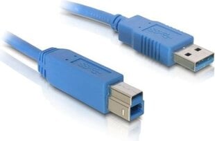 USB 3.0 A - Micro USB B kabelis DELOCK Mėlyna kaina ir informacija | Kabeliai ir laidai | pigu.lt